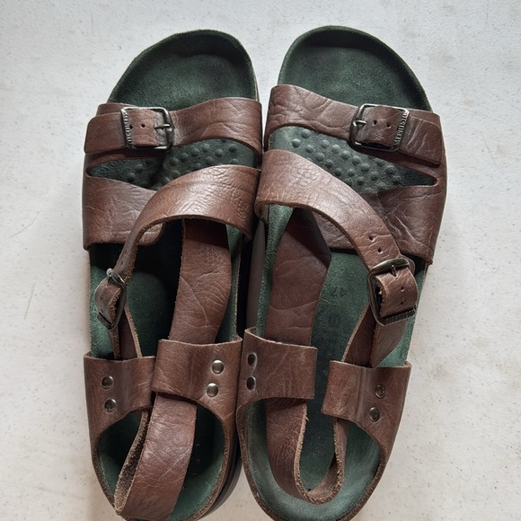 Mephisto Mobils Nadek Dark Brown Sandals Size 47 Men’s Size 12 USED CONDITION main image 7